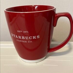 Starbucks Vibrant Red Coffee Mug